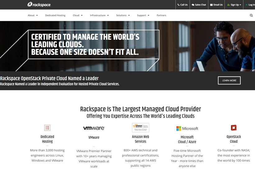 Managed Cloud Company Rackspace Acquires Application Management Experts TriCore Solutions