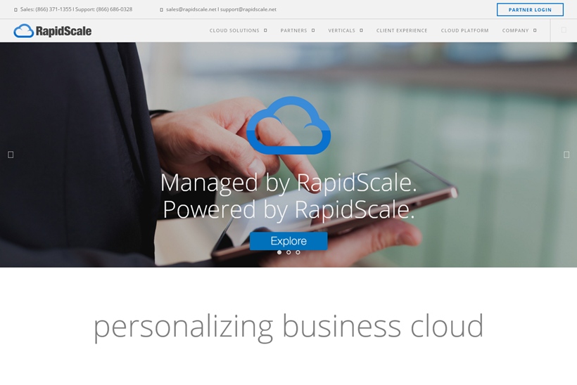 Managed Cloud Services Provider RapidScale Extends Partnership with Data Management Company Veeam