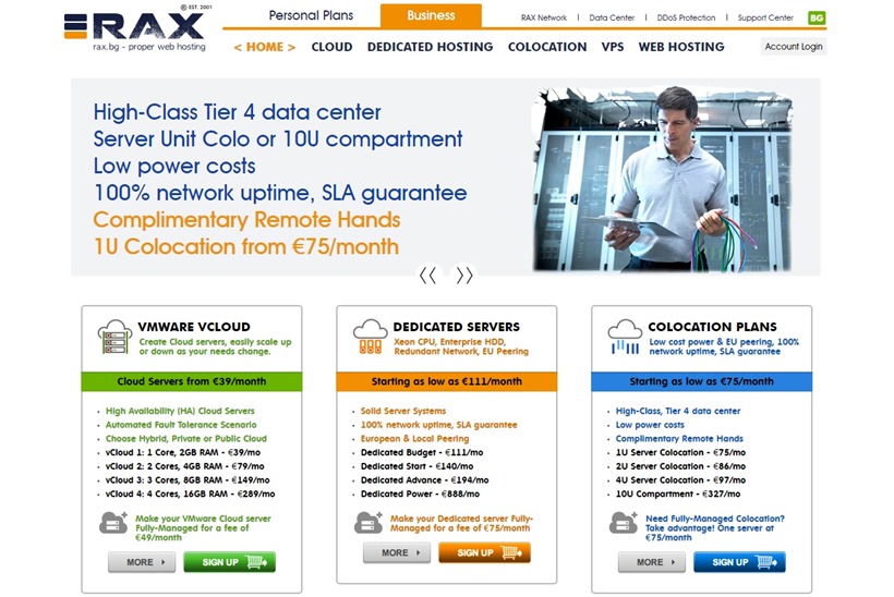 Cloud Company Rax.bg Adds High Availability Functionality its Private, Public and Hybrid Cloud Servers