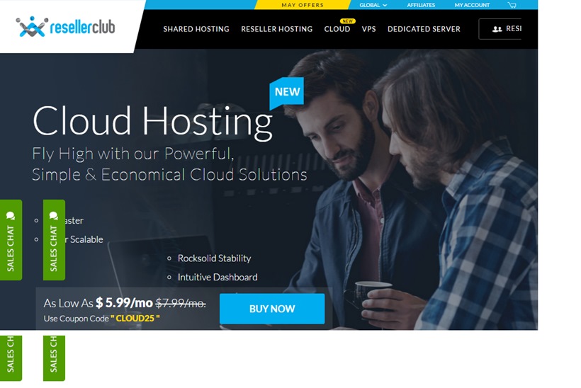 Web Host ResellerClub Announces Launch of New Cloud Hosting Options