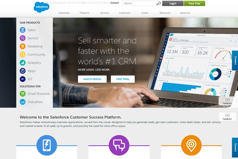 Cloud-based CRM Specialist Salesforce Earmarked to Acquire Cloud Company Demandware
