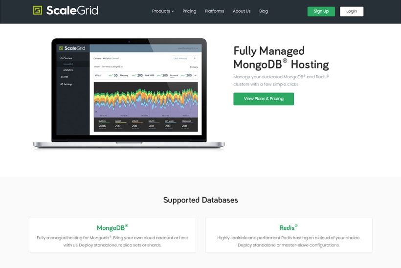 Database Hosting and Management Company ScaleGrid Launches Shared MongoDB Hosting