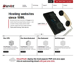 Managed Cloud Hosting Company ServInt Updates PaaS Cloud Solution