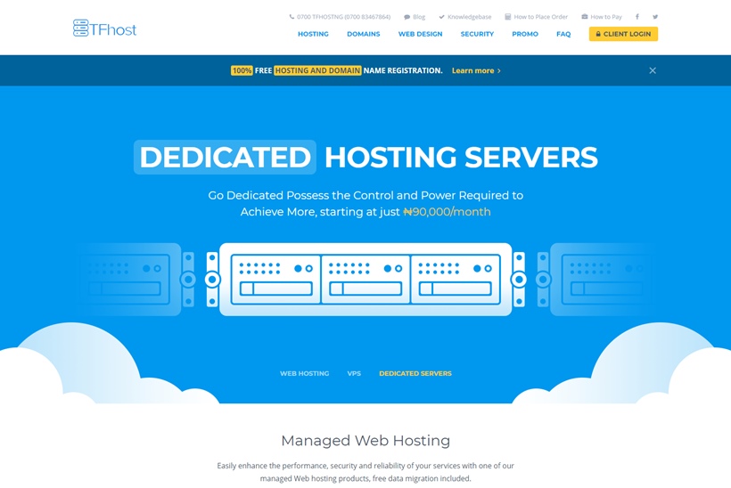 Nigerian Provider TFHost Named Best Local Hosting Company