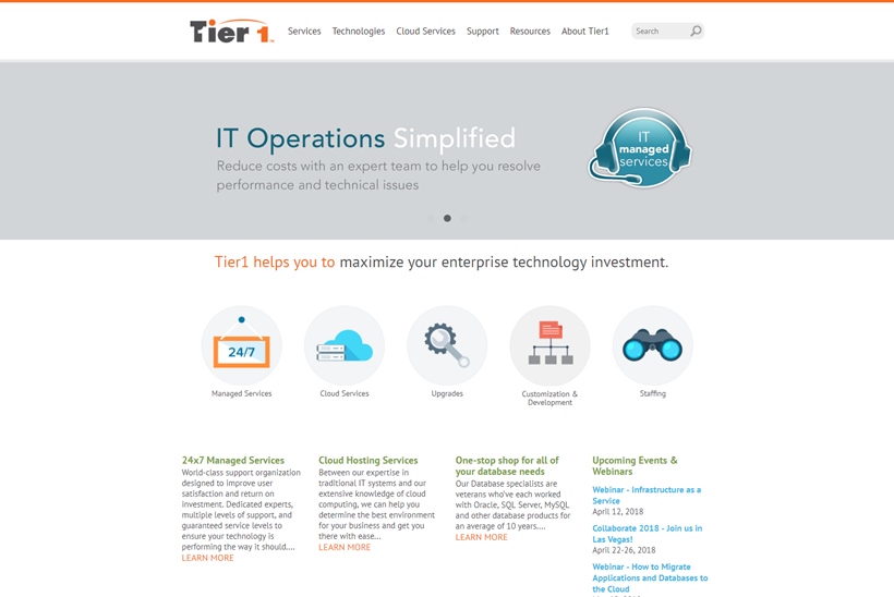 Enterprise Technology Consulting and Services Company Tier1 Meets Important Milestone
