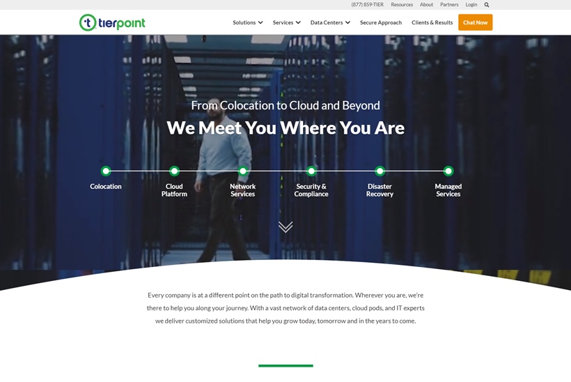 Data Center Service Provider TierPoint Launches New Service