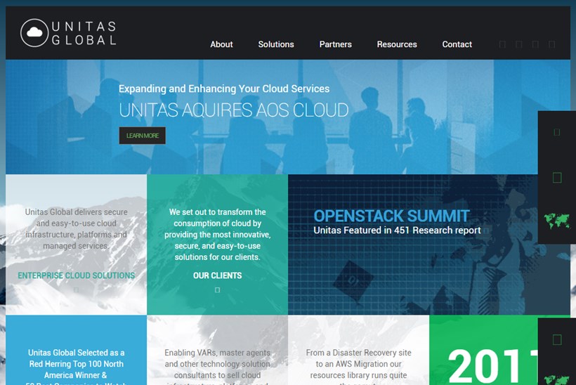 Enterprise Cloud Solutions Provider Unitas Global Acquires Cloud Services Provider AOS Cloud