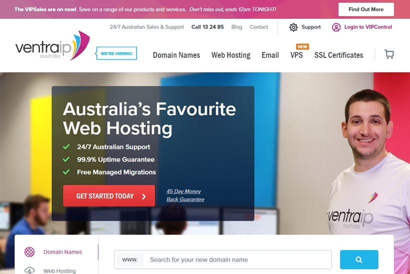 Web Host and Domain Registration Provider VentraIP Australia Acquires Internet and Voice Services Provider Summit Internet