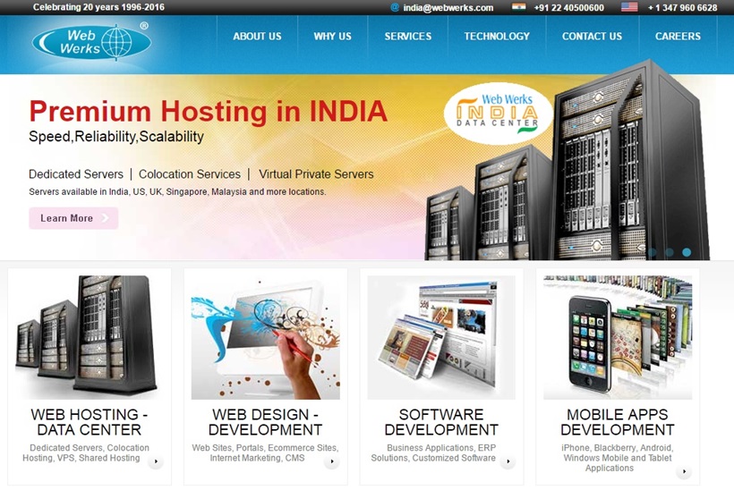 Web Host Web Werks Aims for Affordable and Improved Internet Experience in India