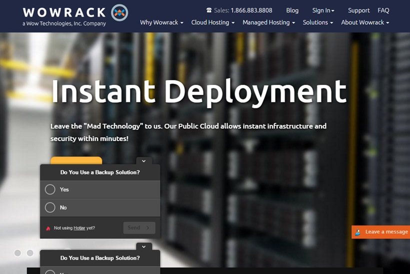 Managed IT and Cloud Services Company Wowrack Launches Cloud Data Backup and Recovery Options