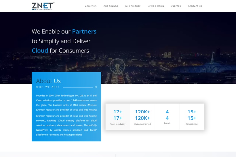Web Host ZNet Announced Plesk’s India Distributor