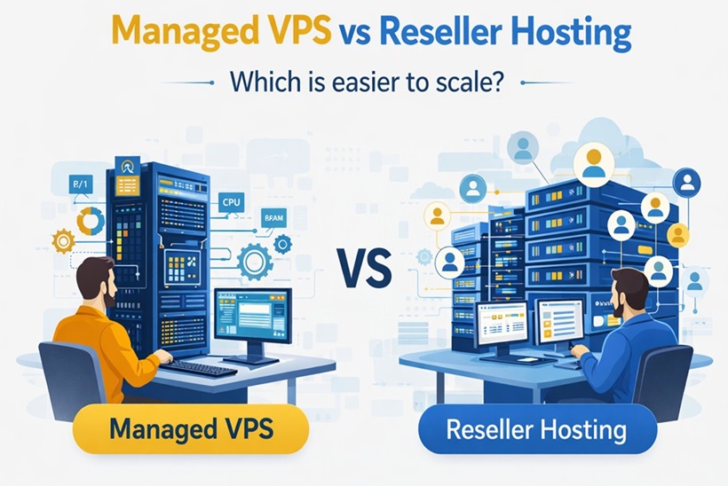 Managed VPS vs Reseller Hosting: Which Is Easier to Scale?