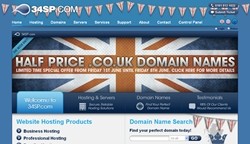 UK Website Hosting Company 34SP.com Mark The Queen’s Jubilee with Half-Price Domains