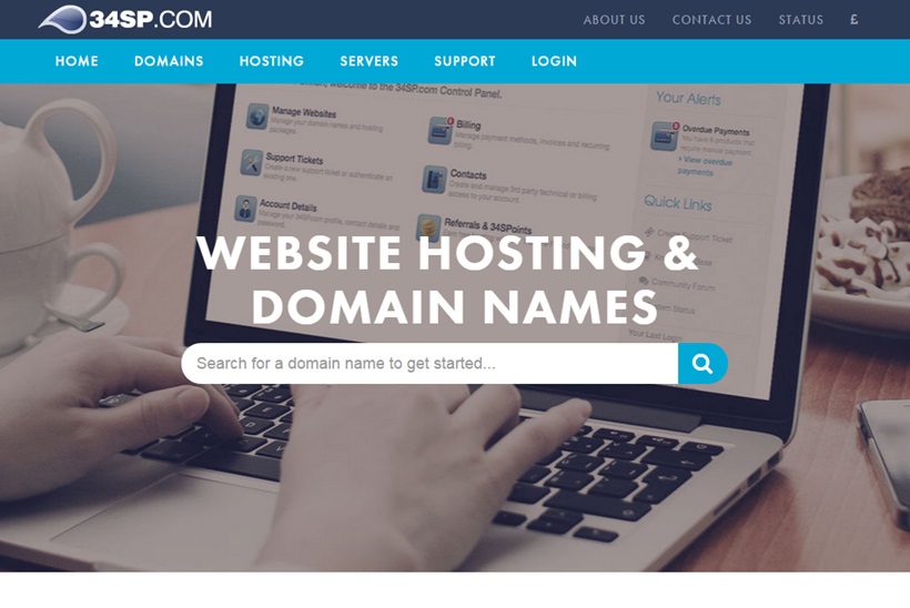 UK Business Hosting Provider 34SP.com Launches New Reseller Platform