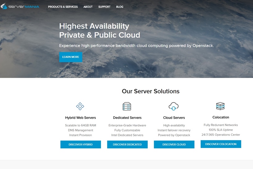 Web Hosting Provider ServerMania Launches Bare Metal Server Options