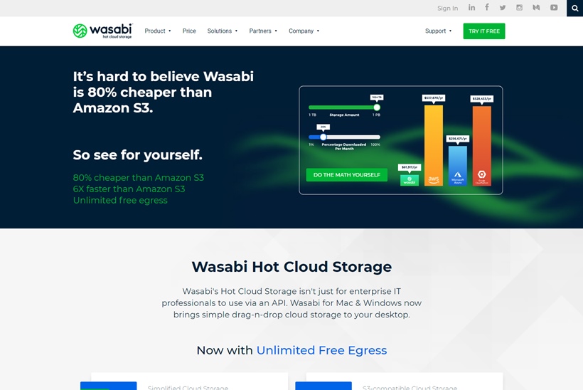 Cloud Storage Company Wasabi Opens New US Data Center