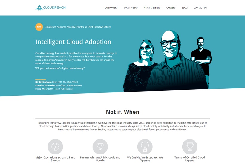 Aaron M. Painter Joins Software-enabled Cloud Services Provider Cloudreach