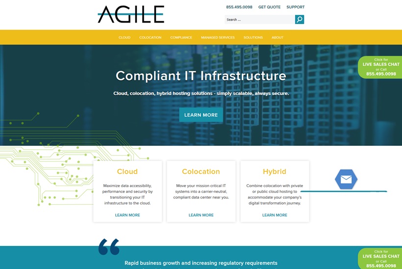 Secure IT Infrastructure Solutions Provider Agile Data Sites and Data Center Company Lincoln Rackhouse Form New Partnership