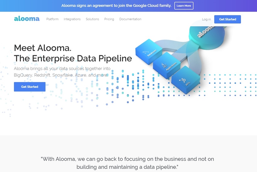 Cloud Giant Google Cloud Acquires Enterprise Data Pipeline Platform Provider Alooma