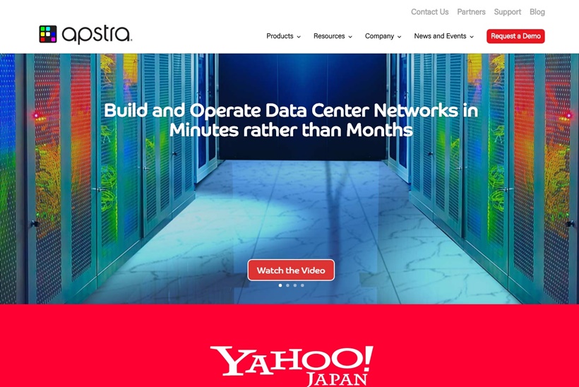 Networking Solutions Provider Apstra Announces that Yahoo Japan Selected and Deployed AOS in Clos Data Center Network