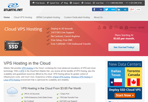 VPS Hosting Solutions Provider Atlantic.Net Announces New Data Centers