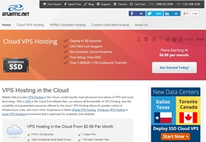 Web Host Atlantic.Net Announces the Launch of New $.99 Server 