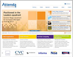 Business Critical IT Company Attenda in the Gartner Magic Quadrant for European Managed Hosting 2013