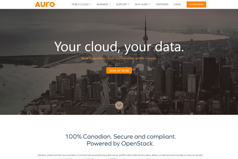 Canadian Enterprise Public Cloud Provider AURO Cloud Computing Adds Managed AWS Services
