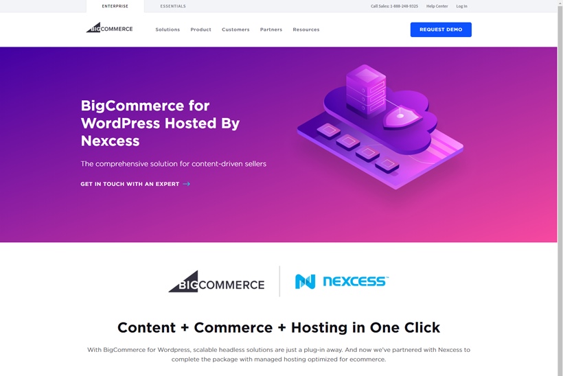 SaaS Ecommerce Platform Company BigCommerce and Managed Hosting Provider Nexcess Form Partnership