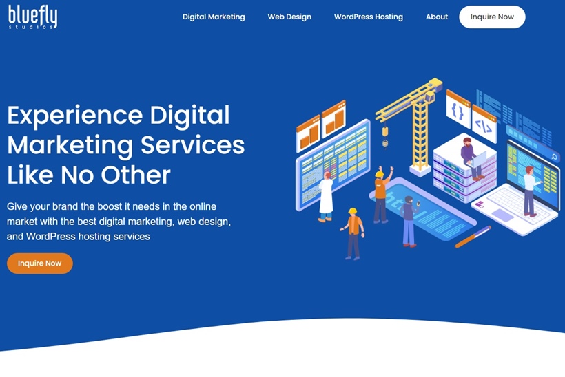 BlueFly Studios to Offer Web Design, WordPress Hosting Services