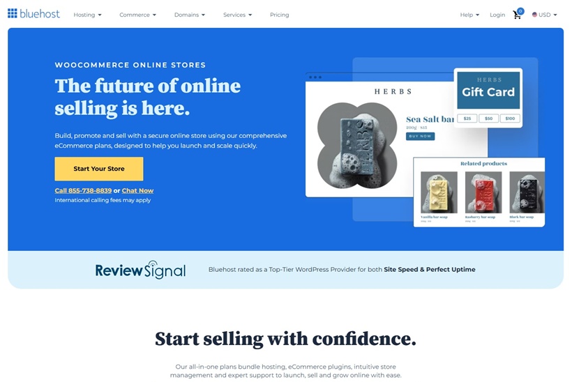 Bluehost Simplifies Open Source eCommerce for Creators and Online Businesses
