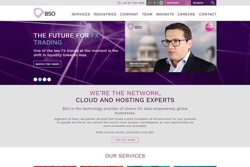 Ethernet Network and Cloud Hosting Company BSO Acquires Global Network Services Provider IX Reach