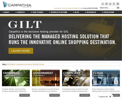 Online Shopping Provider Gilt Chooses Managed Hosting Services Provider Carpathia Hosting for Managed Services