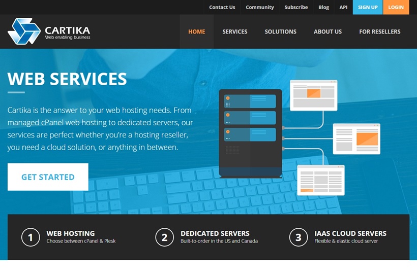 Application Hosting Provider Cartika Announces IaaS Cloud Server Platform ‘Client Area APIs’