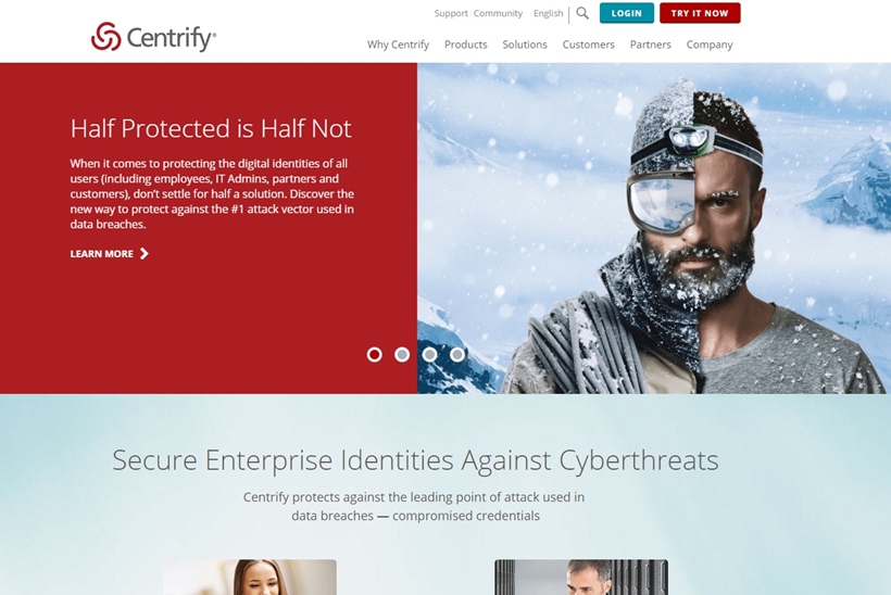 Cyberthreat Security Company Centrify Receives Award