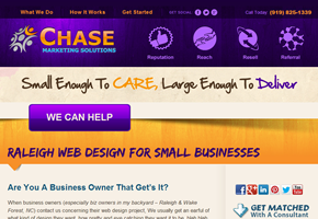 Chase Marketing Solutions Offers Web Design Services to Smaller Customers