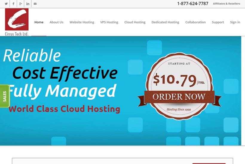 Cloud Hosting Provider Cirrus Tech Announces Latest Version of VPS and Cloud Hosting Options