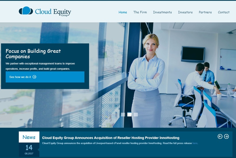 Cloud Equity Group Completes Acquires Conseev Portfolio Hosting Companies