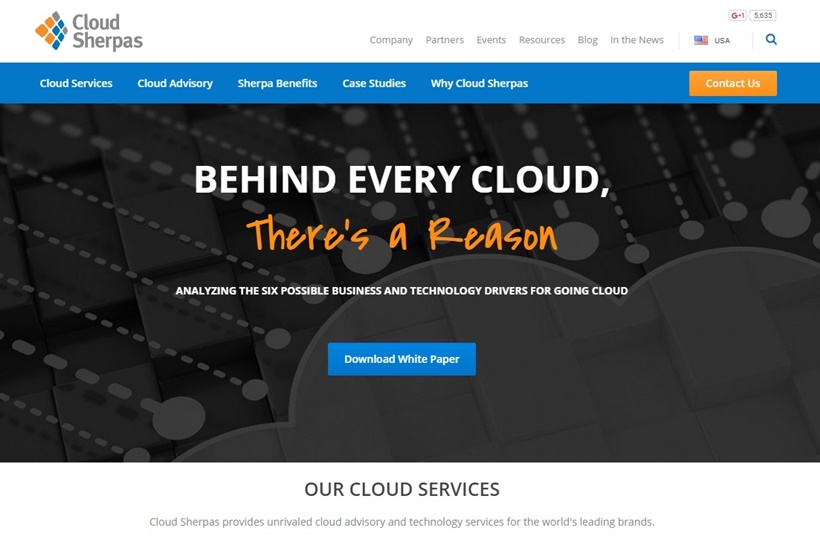 Consulting, Technology and Outsourcing Company Accenture to Buy Cloud Services Provider Cloud Sherpas