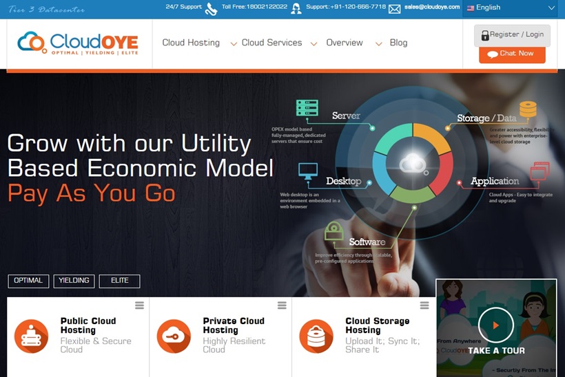 Cloud Hosting Provider Cloudoye Offers Full Range of Cloud Server Options