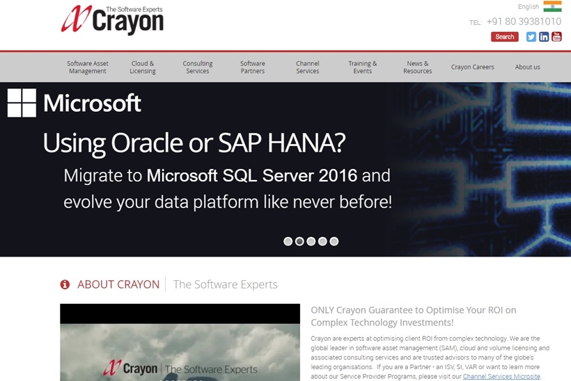 Cloud Giant Microsoft Makes Cloud Services Provider Crayon Software a Cloud Distribution Partner