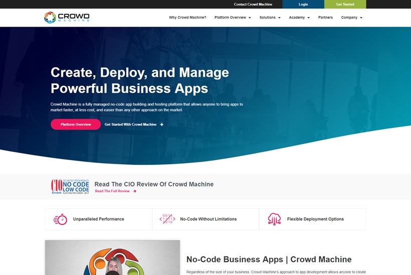 App Development Company Crowd Machine Transitions to AWS