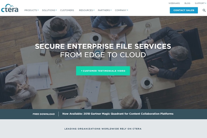 Enterprise Cloud Platform Provider CTERA Receives $30 Million Investment