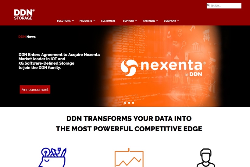 AI and Multi-Cloud Data Management Company DataDirect Networks to Acquire Cloud Storage Company Nexenta