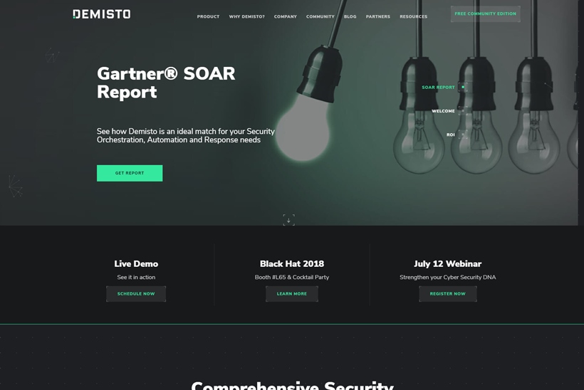 SOAR Technology Innovator Demisto Announces AWS Integration