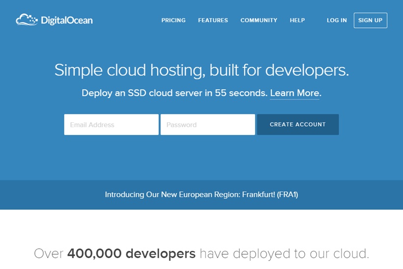 Web Host and Cloud Services Provider DigitalOcean and Web Applications Library Provider Bitnami Partner