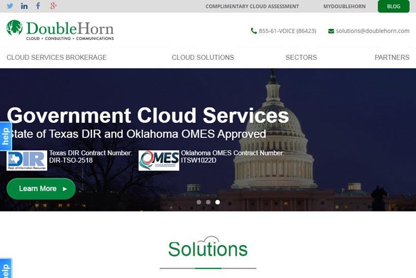 Cloud Services Provider DoubleHorn Joins the Rackspace Partner Network