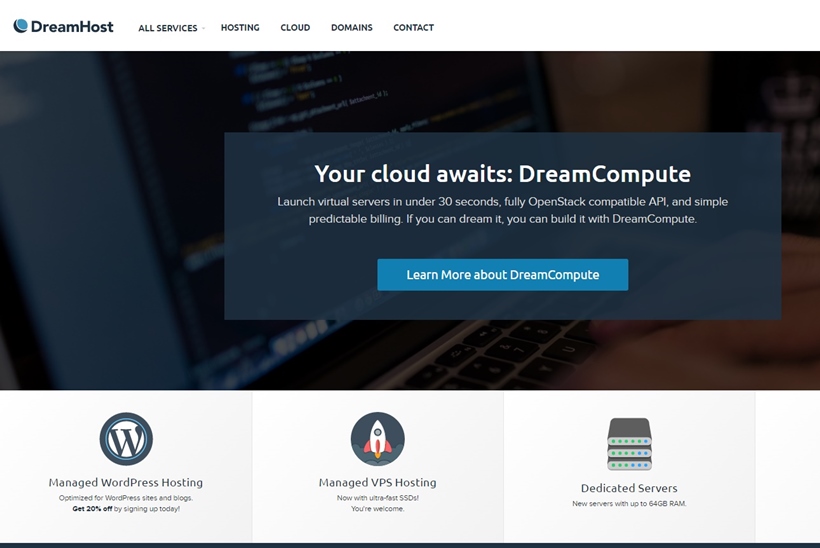 Web Host and Cloud Services Provider DreamHost Launches DreamCompute