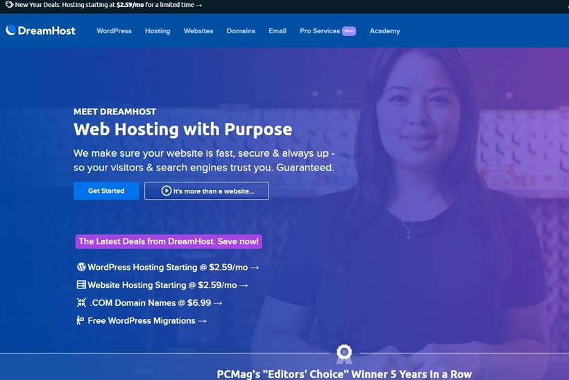 Web Host and Managed WordPress Services Provider DreamHost Announces Launch of ‘Pro Services’
