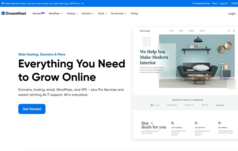 DreamHost Strengthens Global Network with New Singapore Data Center